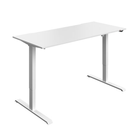 Okoform Heated Dual Motor Height Adjustable Desk | 1800X800 | White/White