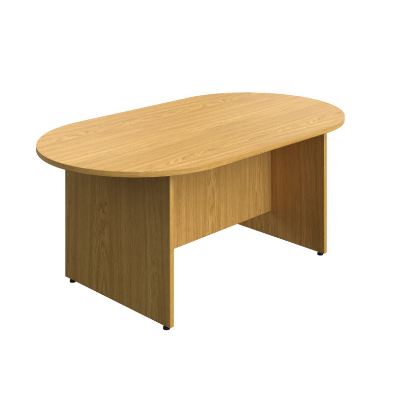 D-End Meeting Table | 1800mm | Nova Oak