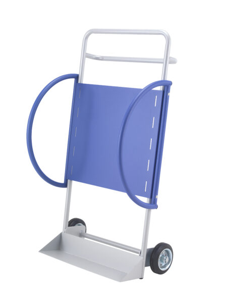 Titan Chair Trolley | Silver/Blue