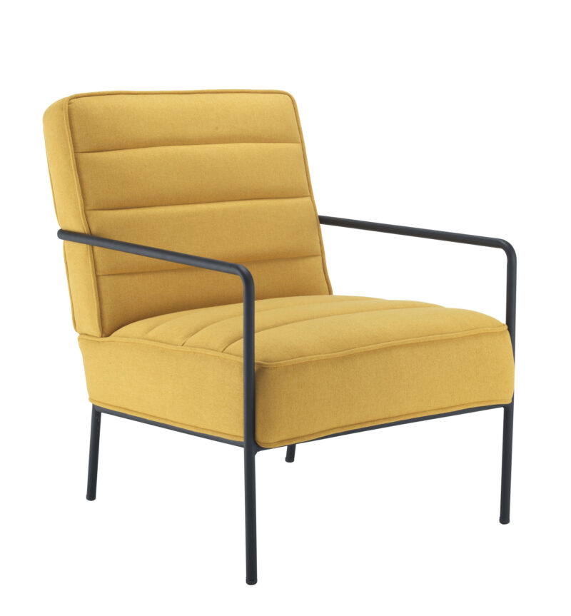 Jade Reception Chair | Mustard