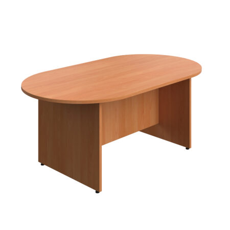 D-End Meeting Table | 1800mm | Beech