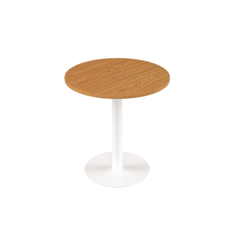 Contract Table Mid | 600mm | Nova Oak/White