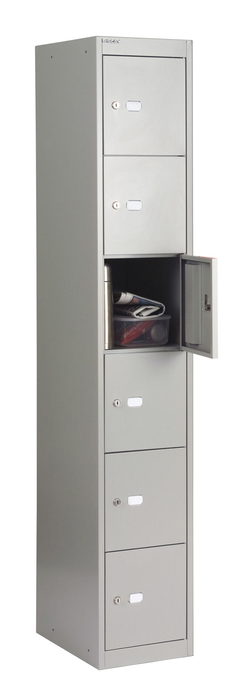 Bisley 6 Door Locker | 45.7 | Goose Grey