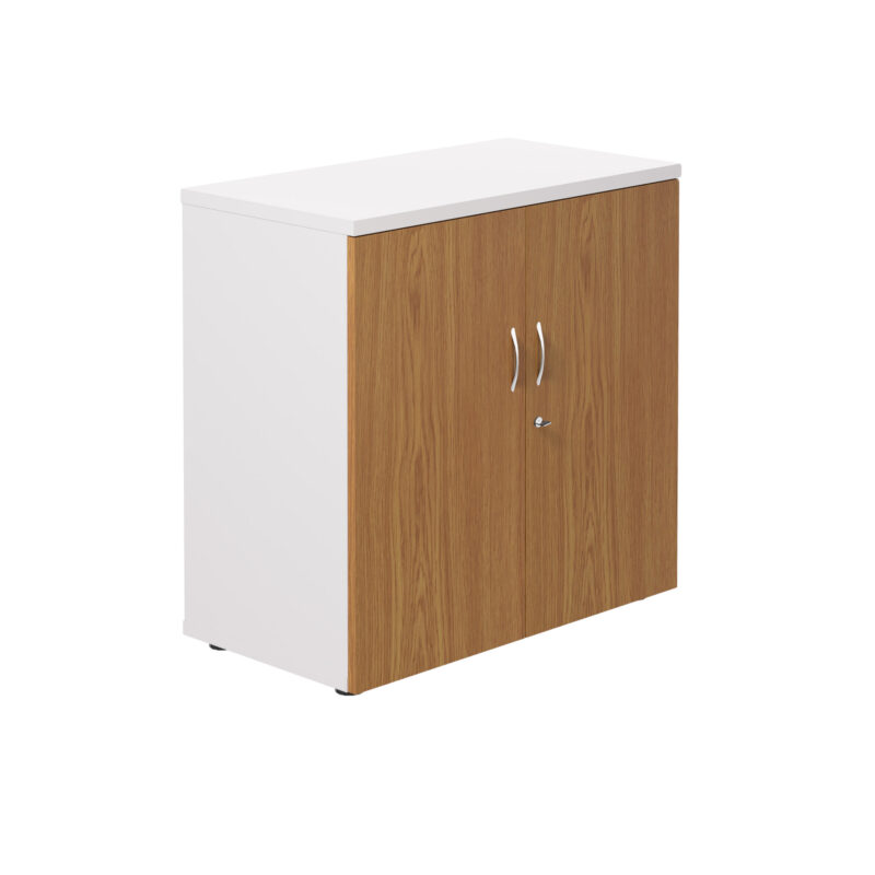 Wooden Cupboard | 800 | Nova Oak/White