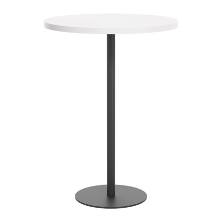 Contract Table High | 800mm | White/Black