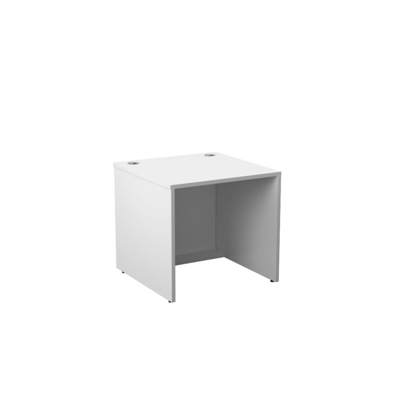 Reception Modular Straight Base Unit | 800 X 800 | White