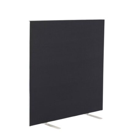 Floor Standing Screen Straight | 1400W X 1200H | Black