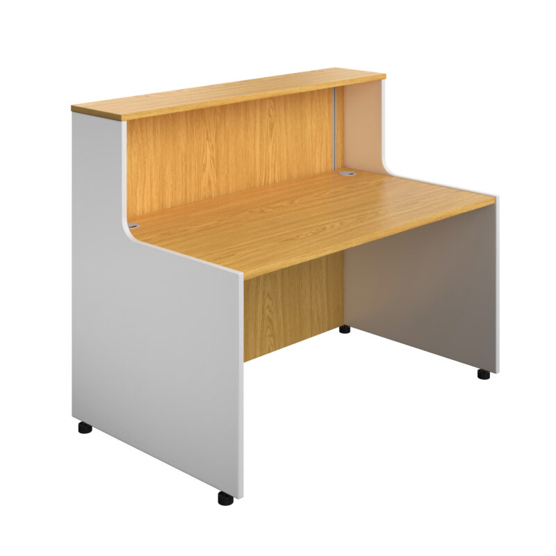 Reception Unit | 1400 | Nova Oak/White