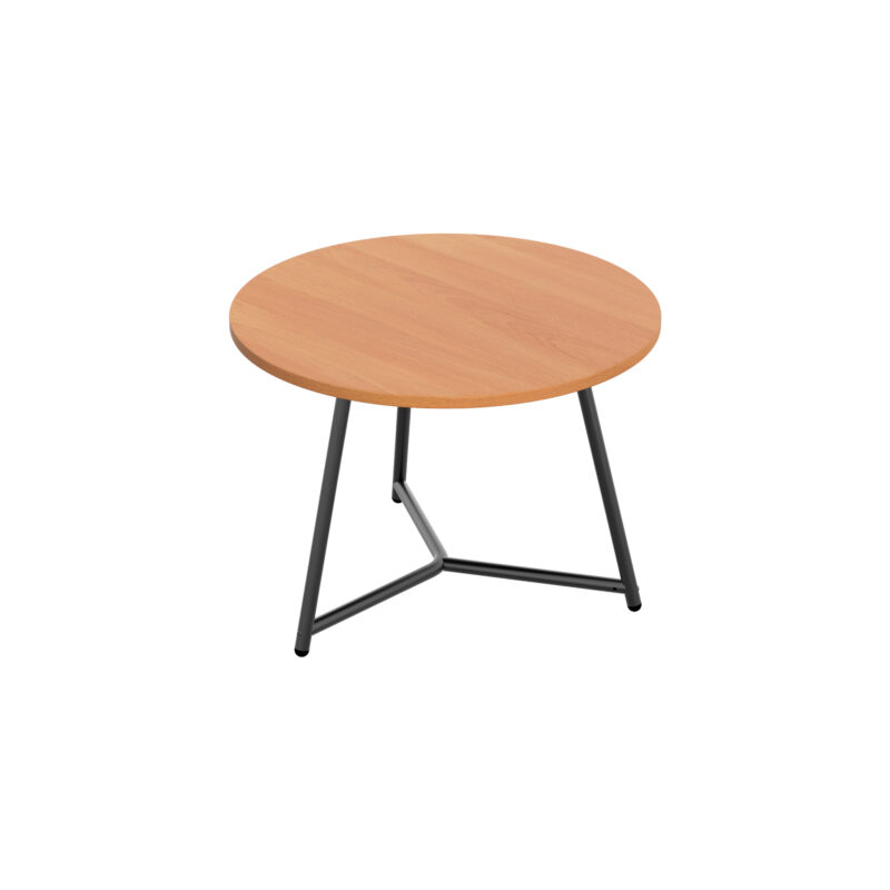 Trinity Table Low | 600mm | Beech/Black