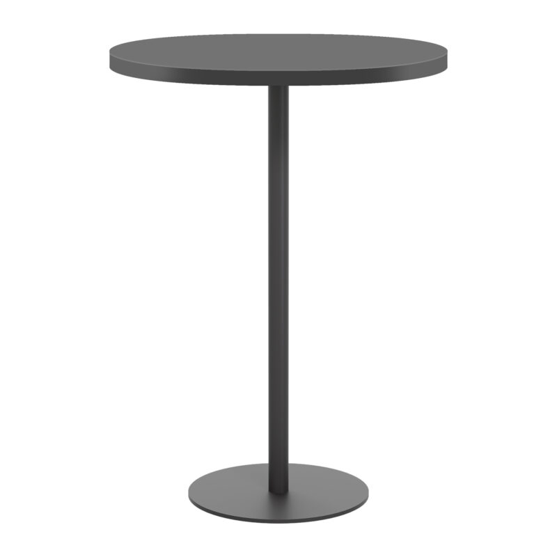 Contract Table High | 800mm | Black/Black