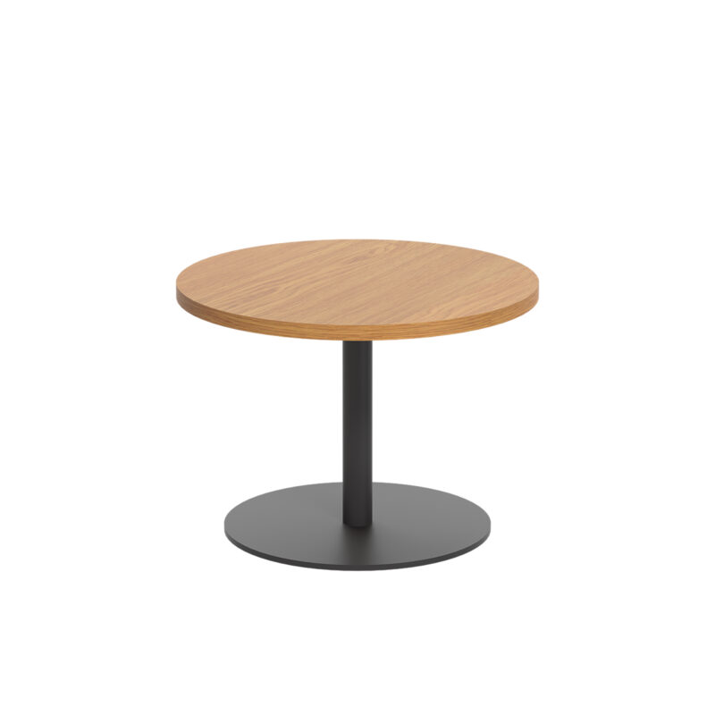 Contract Table Low | 600mm | Nova Oak/Black