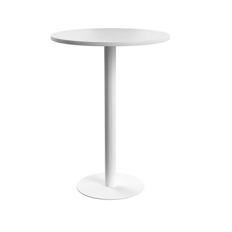 Contract Table High | 800mm | White/White