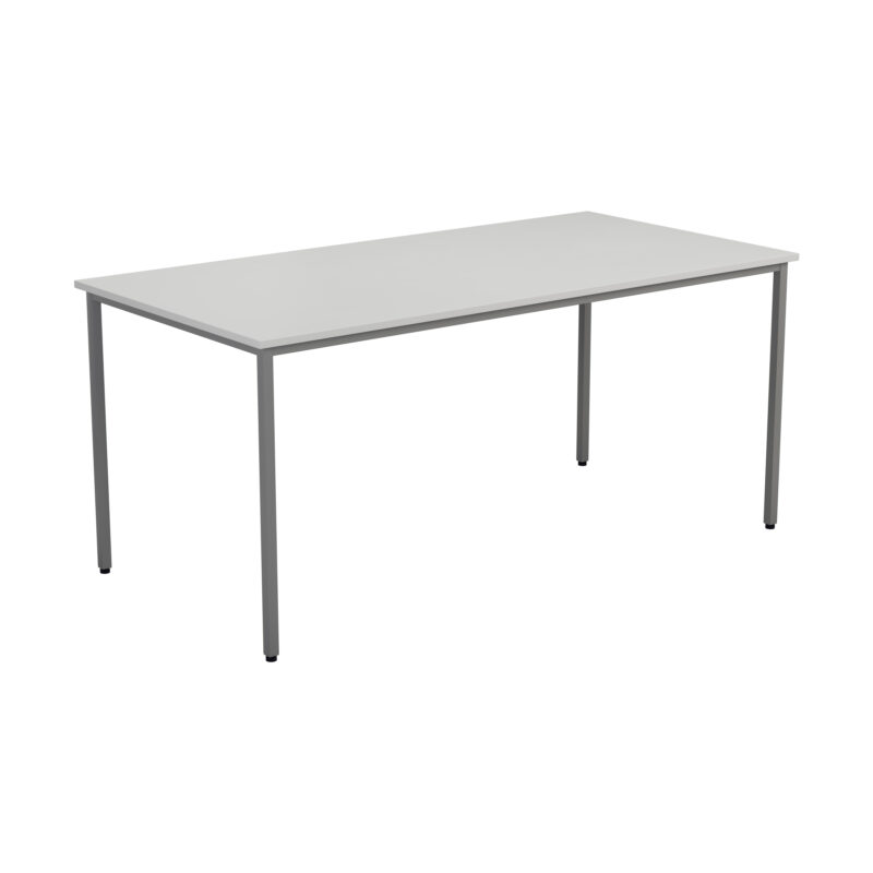 Rectangular Multipurpose Table | 1200 X 800 | White/Silver