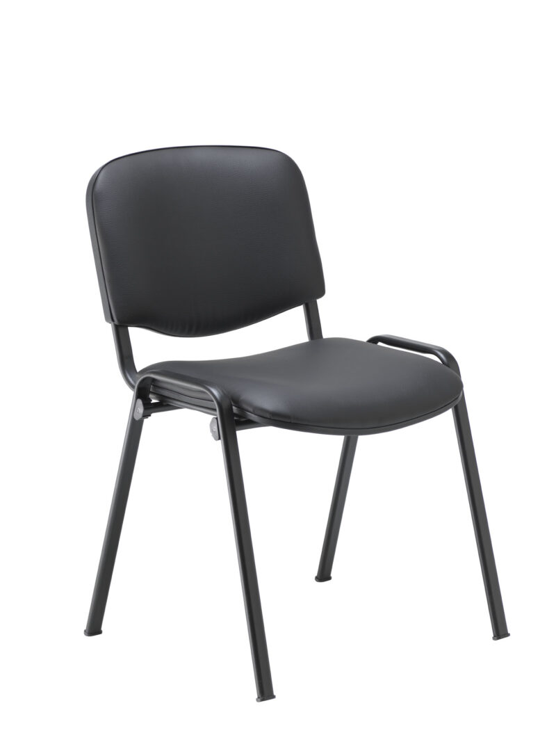 Club Chair | Black PU