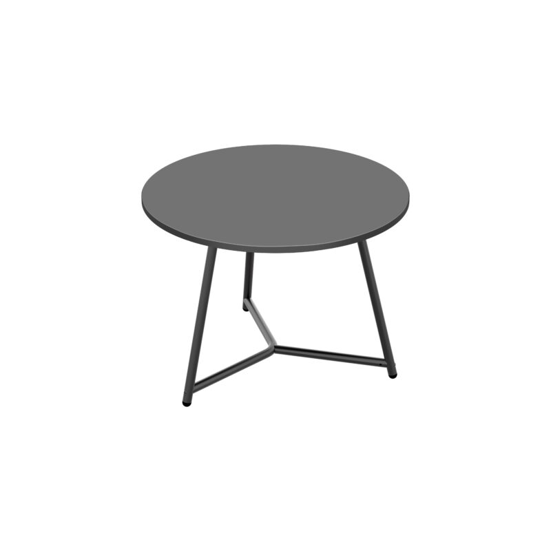 Trinity Table Low | 600mm | Black/Black