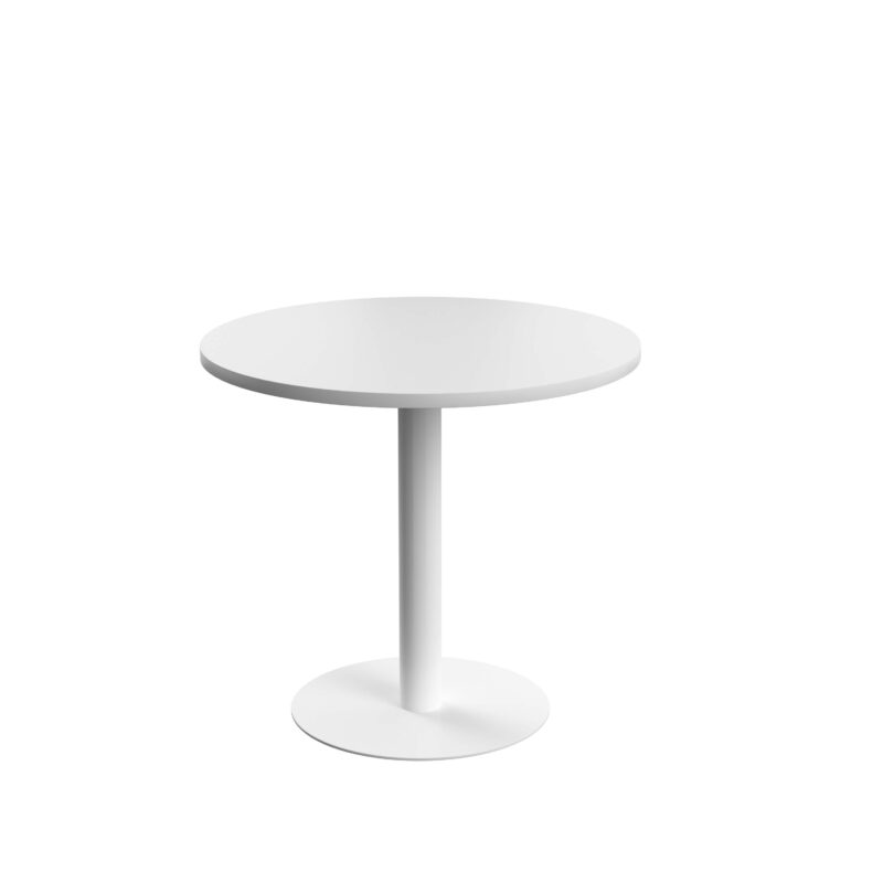 Contract Table Mid | 800mm | White/White