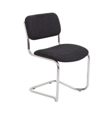 Meeting Chair with Cantilever Frame | Charcoal