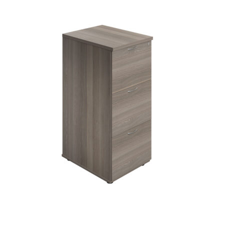 Essentials Filing Cabinet 3 Drawer | Grey Oak