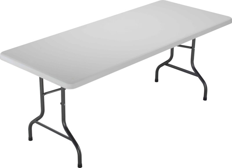 Folding Rectangular Table | 1810 | White