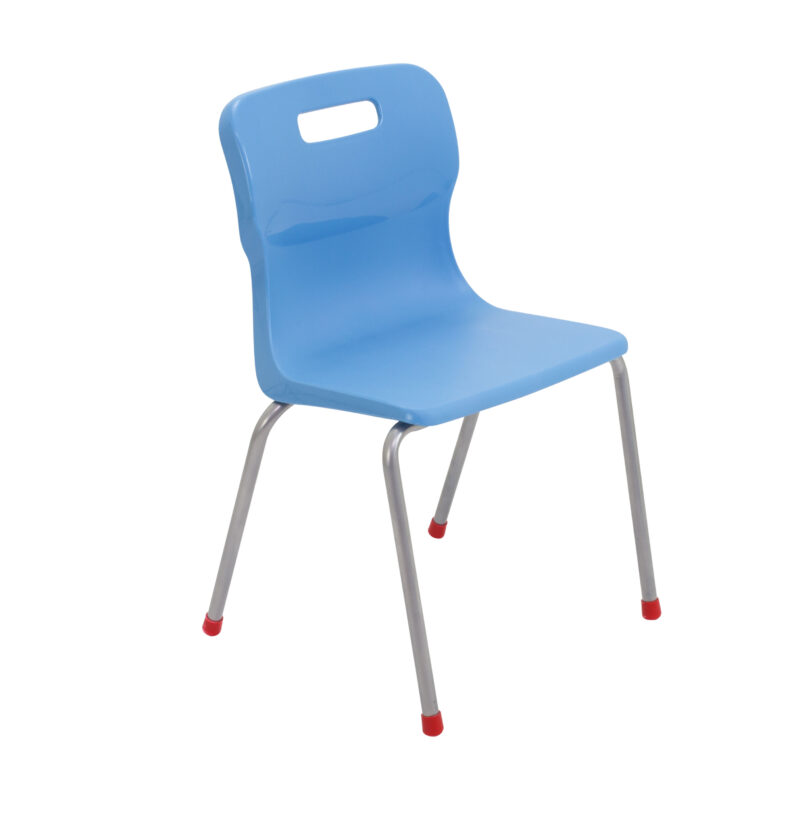 Titan 4 Leg Chair | Size 4 | Sky Blue