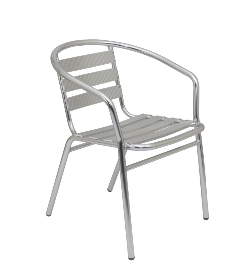 Plaza Armchair | Aluminium