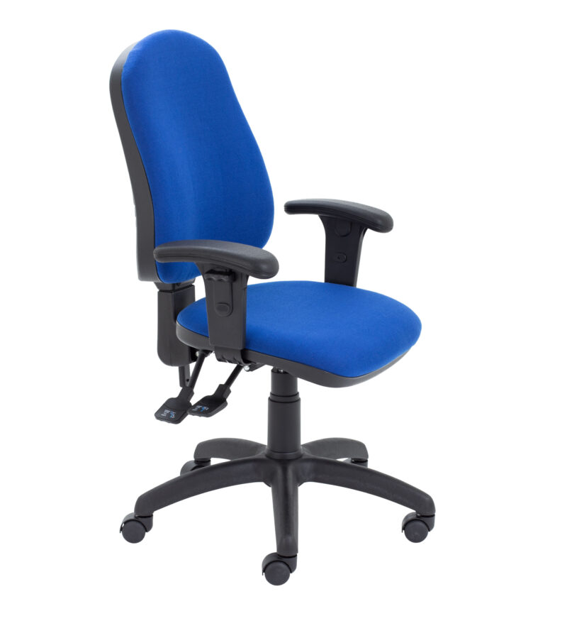 Calypso 2 Deluxe Chair with Adjustable Arms | Royal Blue