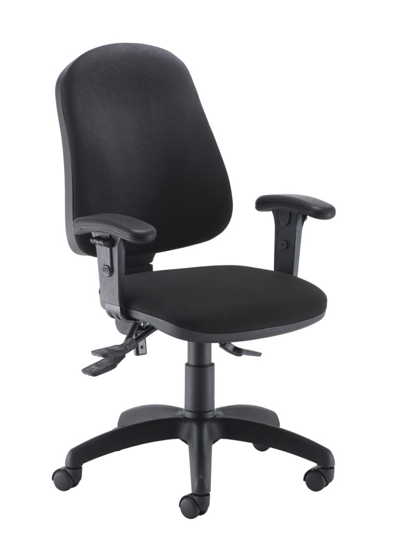 Calypso 2 Deluxe Chair with Adjustable Arms | Black