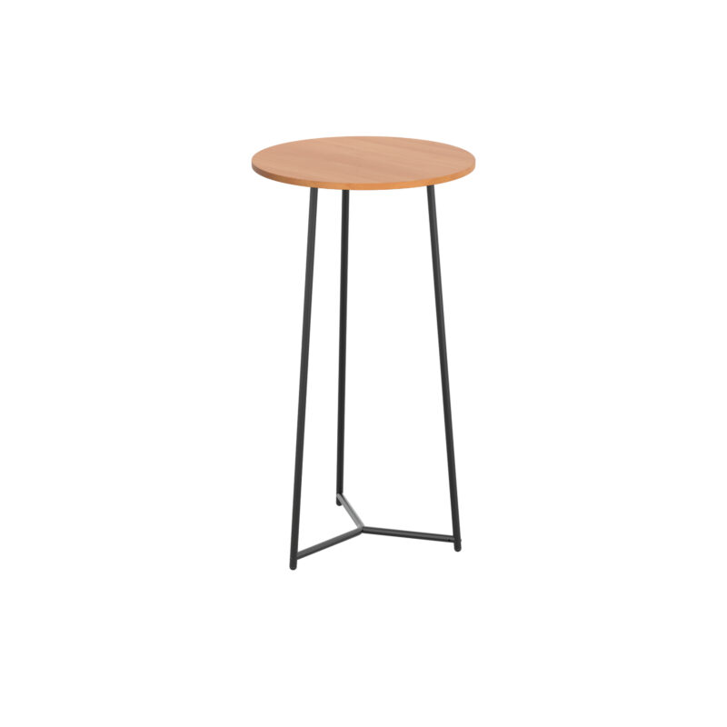 Trinity Table High | 600mm | Beech/Black