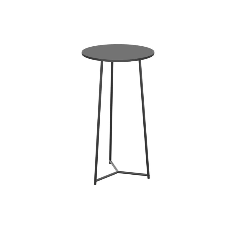 Trinity Table High | 600mm | Black/Black