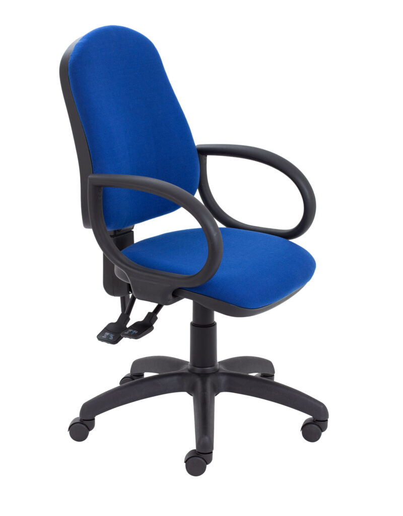 Calypso 2 Deluxe Chair with Fixed Arms | Royal Blue