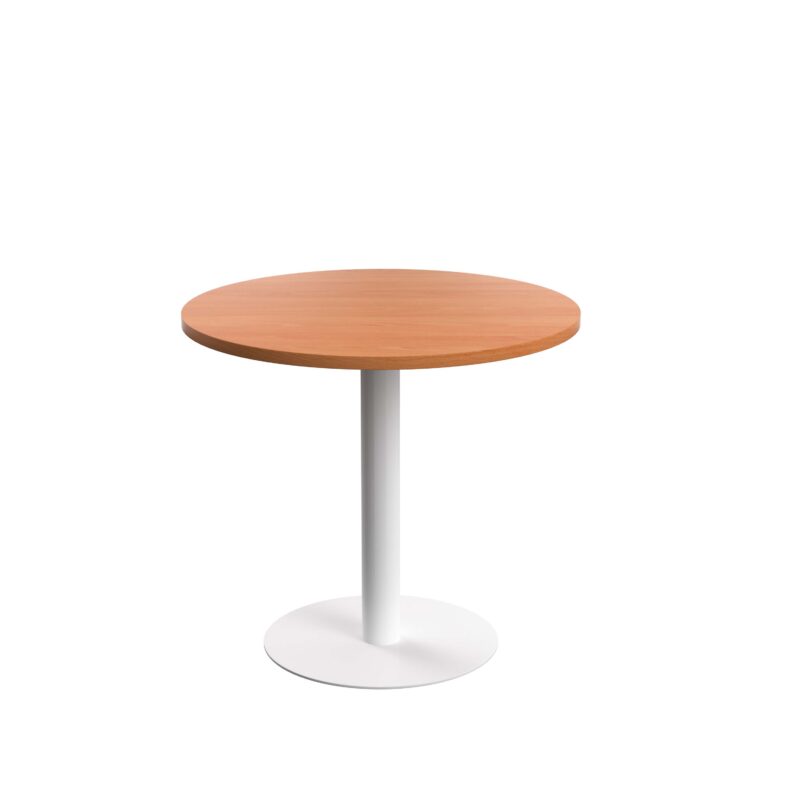 Contract Table Mid | 800mm | Beech/White