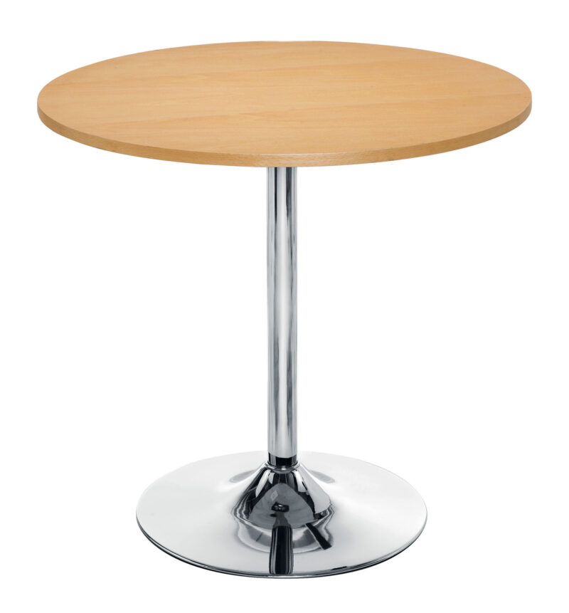 Ellipse Trumpet Base Table | 800mm | Beech