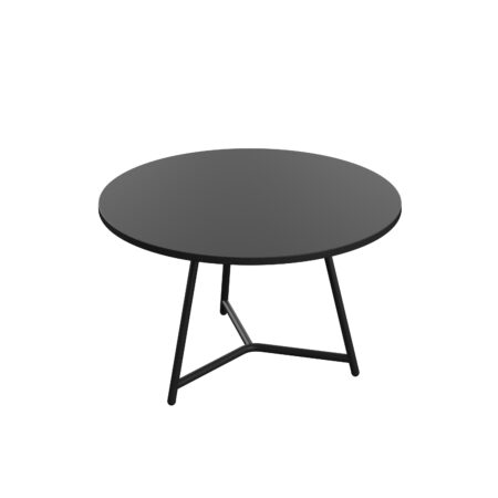 Trinity Table Low | 800mm | Black/Black