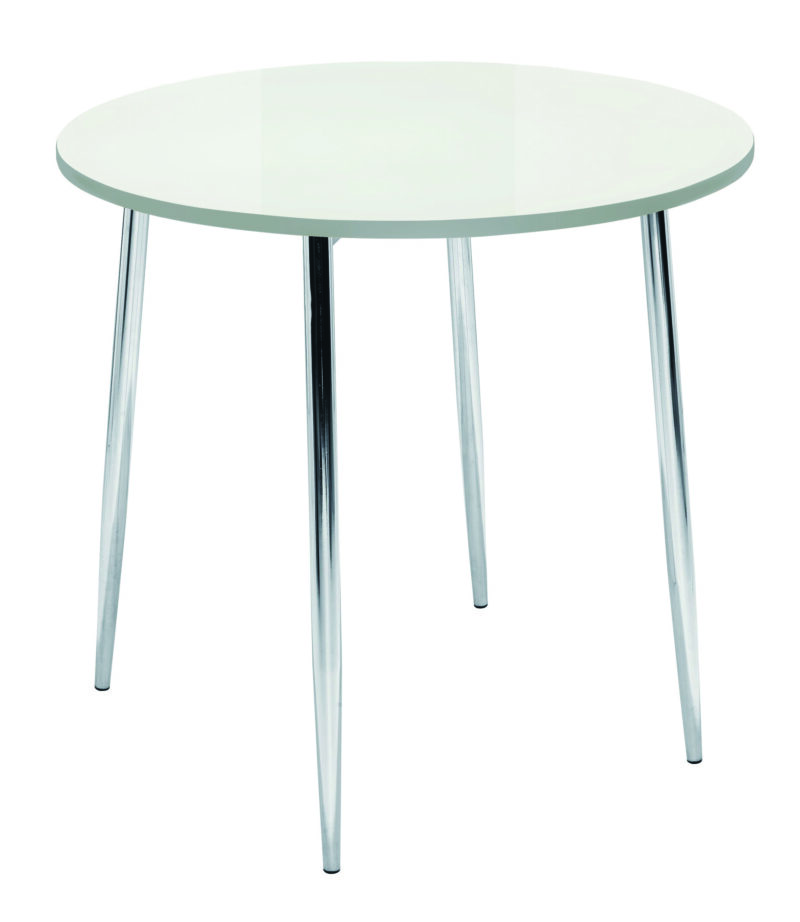 Ellipse 4 Leg Table | 800mm | White