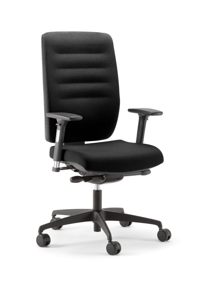 Bengal High Back Heavy Duty Chair | Black/Black