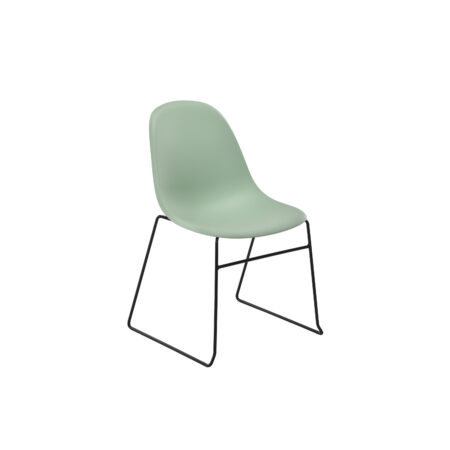 Lizzie Skid Chair | Green