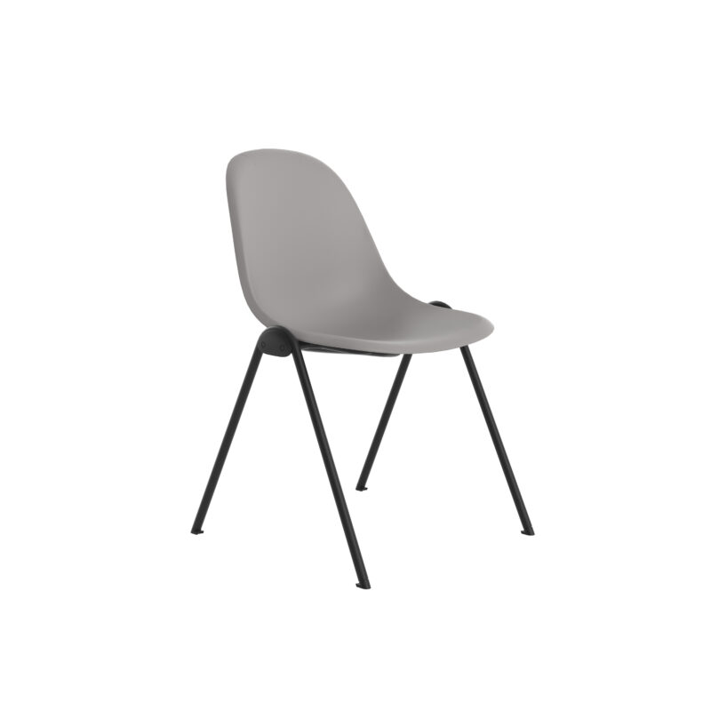 Lizzie 4 Leg Chair | Grey