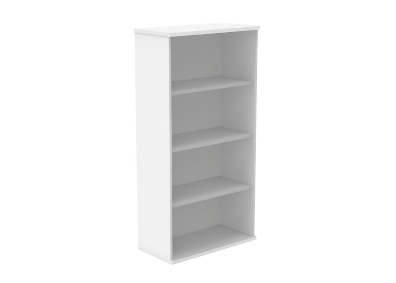 Bookcase | 3 Shelf | 1592 High | Arctic White