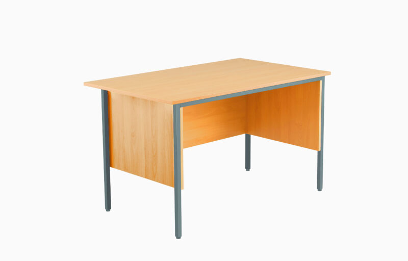 Eco 18 Rectangular Desk | 1200 X 750 | Ellmau Beech/Black