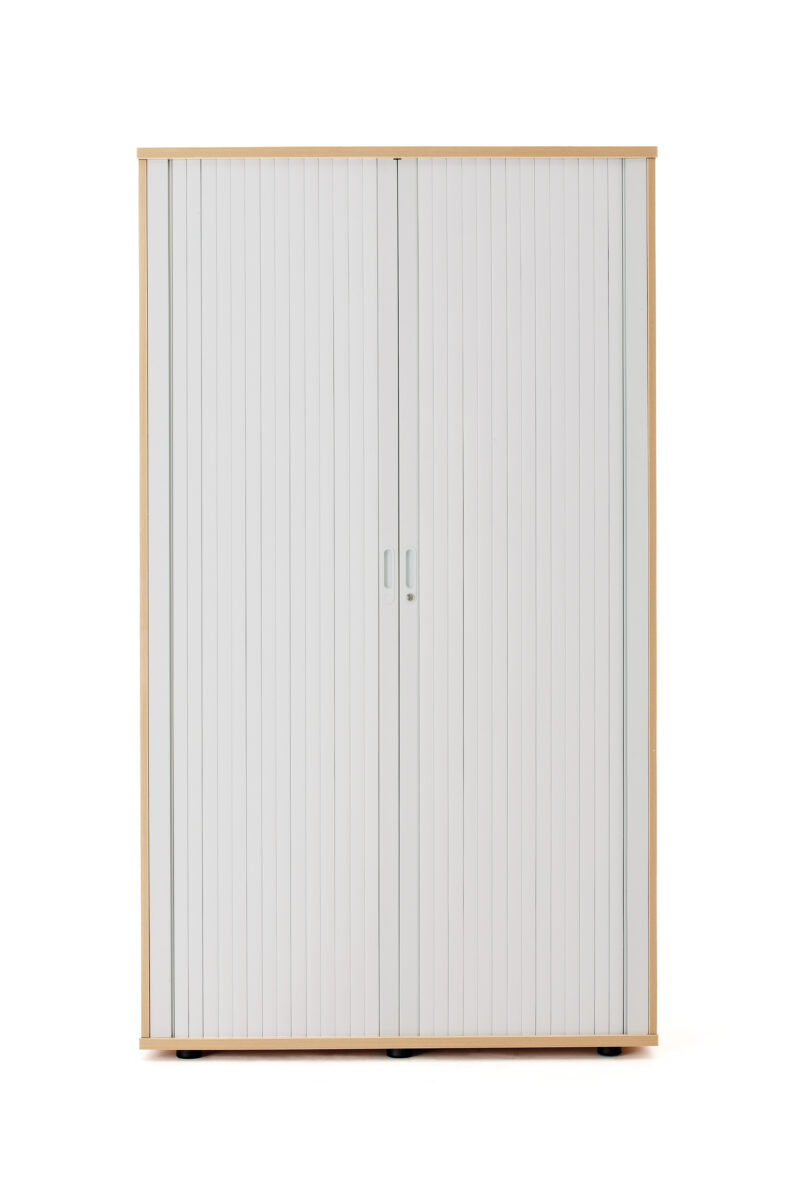 Wooden Side Opening Tambour | 2 Metre Tall | Nova Oak