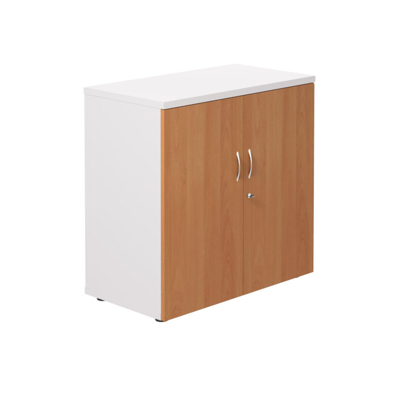 Wooden Cupboard | 800 | Beech/White