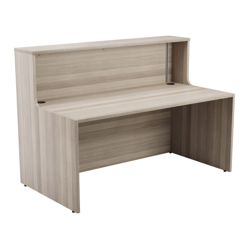 Reception Unit | 1600 | Grey Oak/Grey Oak