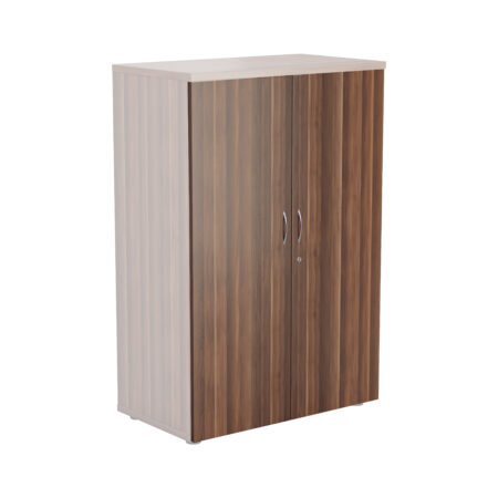 Wooden Storage Cupboard Doors | 1200mm | Dark Walnut