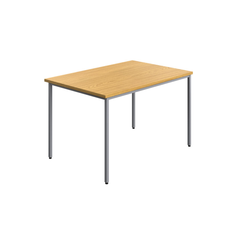 Rectangular Multipurpose Table | 1200 X 800 | Nova Oak/Silver