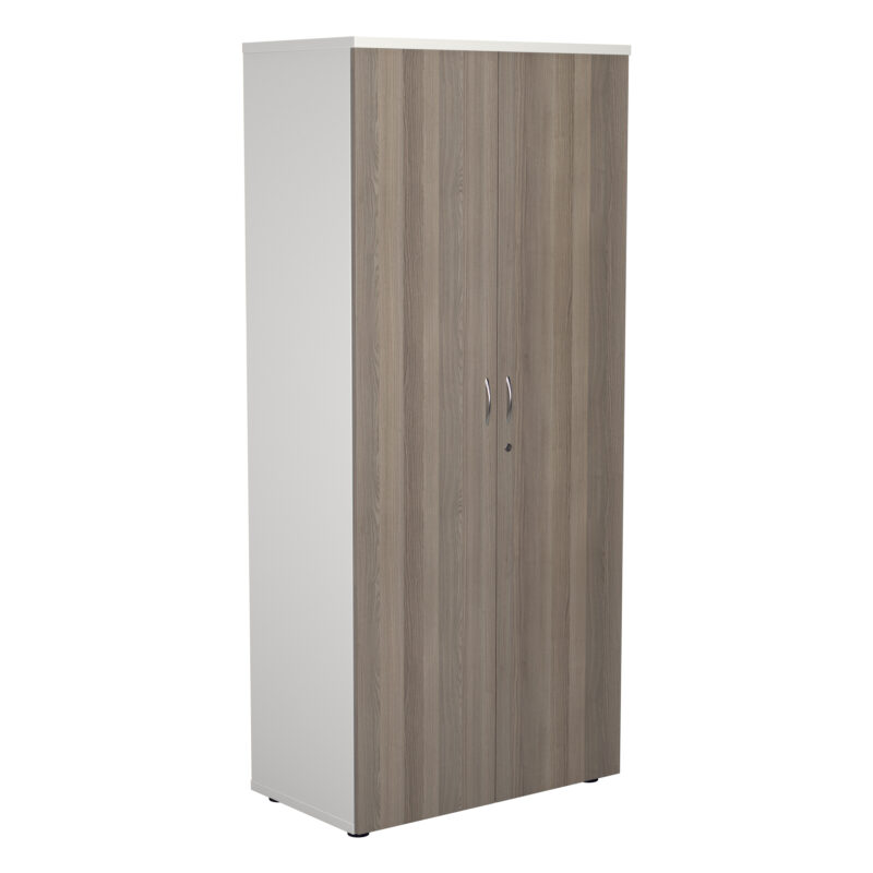 Wooden Cupboard | 1800 | Grey Oak/White