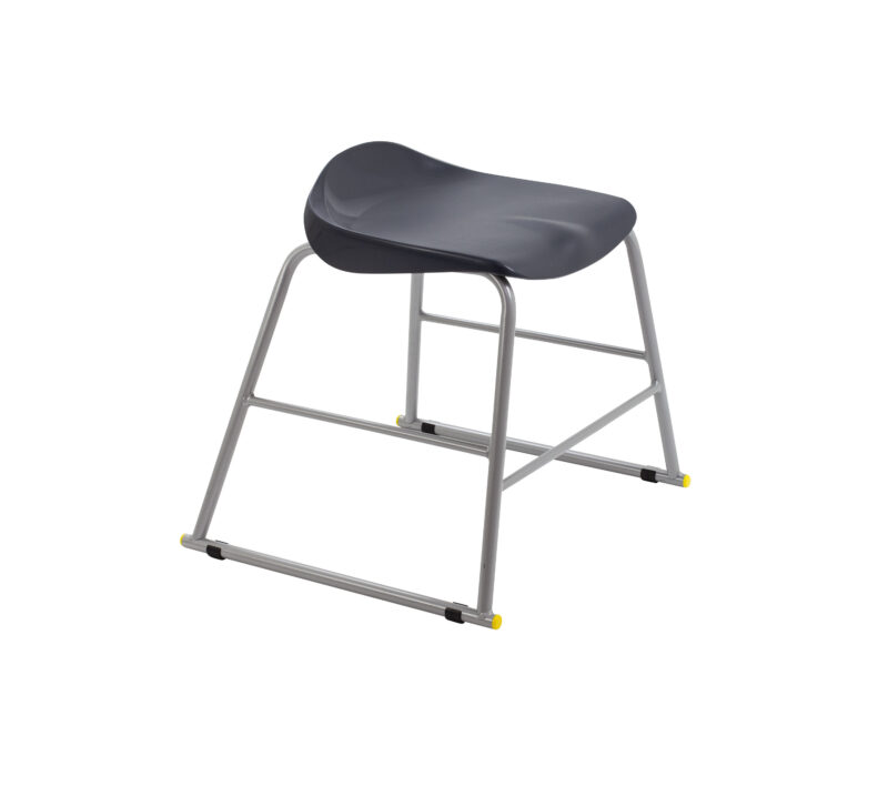 Titan Stool | Size 3 | Grey Frame | Charcoal