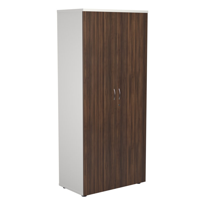 Wooden Cupboard | 1800 | Dark Walnut/White