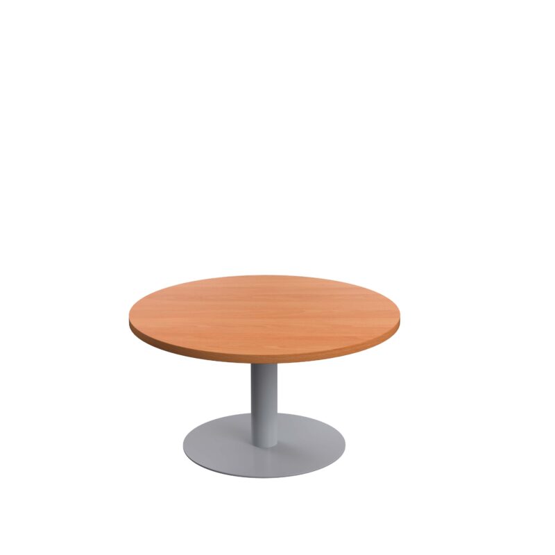 Contract Table Low | 800mm | Beech/Silver