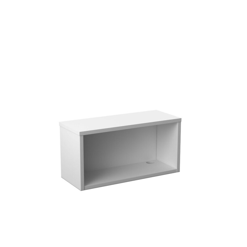 Reception Modular Straight Hutch Unit | 800mm | White