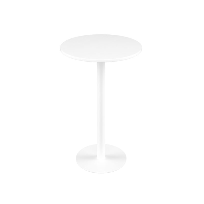 Contract Table High | 600mm | White/White